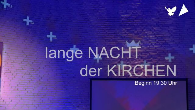 Nacht der Kirchen mit Jan Primke ''mitsing'' Konzert und Gespräche Täuferbewegung